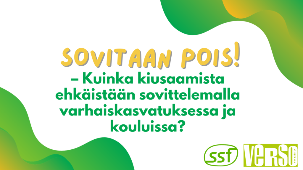 Sovitaan pois!- huoltajawebinaarin mainos.