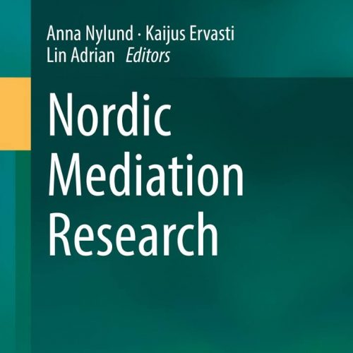 Nordic Mediation Research -teos julkaistu